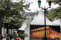 Photo sur bache de la façade du Grand Théâtre