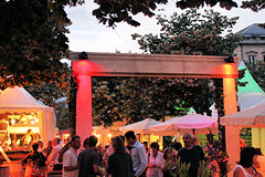 Eclairage et ambiance aux Epicuriales Bordeaux 2009