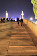 Escalade de nuit du pont en bois Evento | 33-bordeaux.com