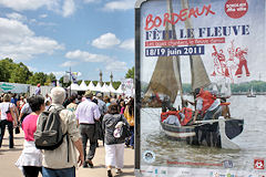 L'affiche de la Fête du fleuve 2011
