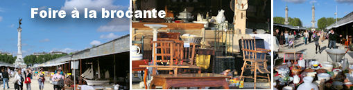 Foire à la brocante Quinconces Bordeaux