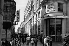 Angle rue Sainte Catherine et rue porte Dijeaux  -  photo 33-bordeaux.com