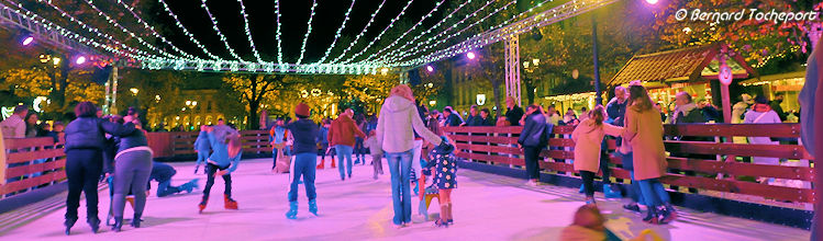 Bordeaux patinoire de Noël allées de Tourny | Photo Bernard Tocheport
