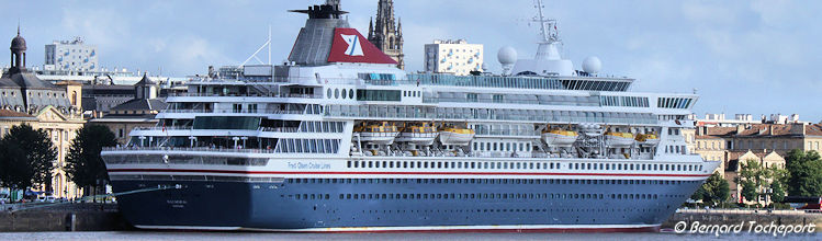 Balmoral navire de croisières à Bordeaux | Photo Bernard Tocheport