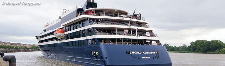 Navire de croisières World Navigator | Photo Bernard Tocheport