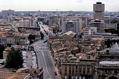 Bordeaux parking du fort du Hâ et Mériadeck dans les années 1990 | Photo Bernard Tocheport