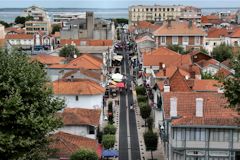 Arcachon - vue depuis la ville d'hiver