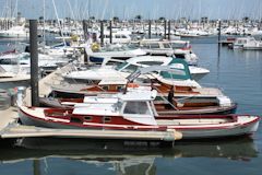 Arcachon - pinasses au port de plaisance