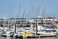 Arcachon -  voiliers au port de plaisance