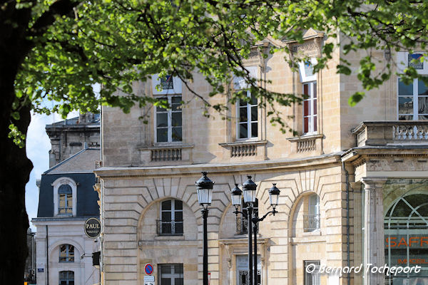 Façade de la Maison Meyer des Allées de Tourny | Photo 33-bordeaux.com
