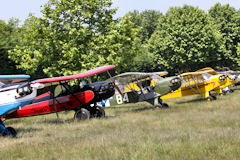 Concentration d'avions modèle Piper Cub à Andernos | Photo Bernard Tocheport