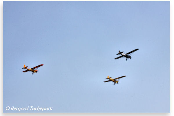 3 Piper Cub SAMU et POLICE en vol | Photo 33-bordeaux.com 