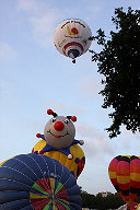 Place des Quinconces décollage de montgolfières | Photo Bernard Tocheport