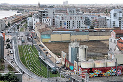 Vue de Bacalan depuis le belvédère la Cité du Vin | Photo  33-bordeaux.com