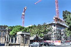Construction de la Cité Municipale cours d'Albret -  photo 33-bordeaux.com