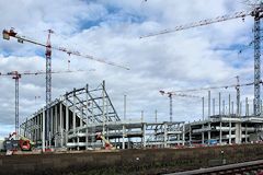 Construction de la structure du Grand Stade -  photo 33-bordeaux.com