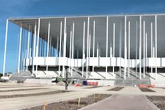 Préparation des allées du Grand Stade -  photo 33-bordeaux.com