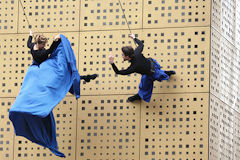 Tango Nomade ballet aérien Promenade Sainte Catherine à Bordeaux | Photo Bernard Tocheport