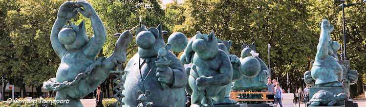 Fin de l'exposition Le Chat déambule à Bordeaux | Photo Bernard Tocheport