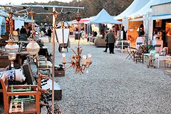 Allée de la Foire à la brocante de Bordeaux | photo Bernard Tocheport