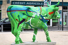 La vache Cow Aquitable place Paul Doumer