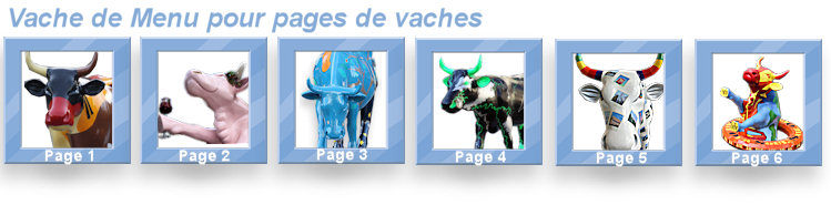 Accès aux pages des vaches de Bordeaux