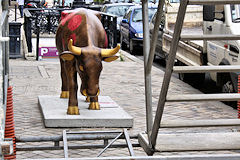 Cow Parade de Bordeaux :Vacca Burdigala, allées de Tourny