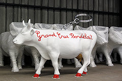 Cow Parade de Bordeaux : grand cru Bordelait