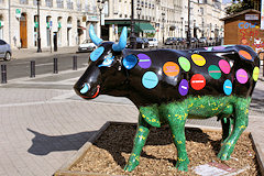 Cow Parade de Bordeaux : la ronde des quartiers de Bordeaux - Allées de Tourny