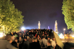 Foule sur le pont Evento de Bordeaux | 33-bordeaux.com