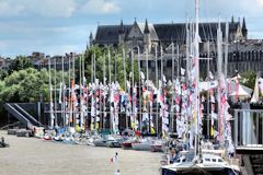 Les concurrents de la solitaire du Figaro