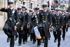 Parade des marins du Cuauhtémoc