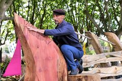 Musique d'arbre à Bordeaux Fête du fleuve 2015