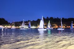 Arrivée des Skippers Solitaire du Figaro Bordeaux Fête du fleuve 2015 