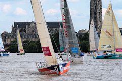 Départ du prologue de la Soilitaire du Figaro à Bordeaux Fête du fleuve 2015| 33-bordeaux.com