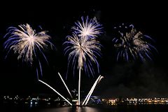 Feu d'artifice de clôture pour Bordeaux Fête le Fleuve 2015 | 33-bordeaux.com