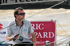 Adrien Hardy  remporte la quatrième étape de la Solitaire du Figaro 2015