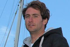 Morgan Lagravière sur Vendée dans la Solitaire du Figaro