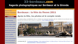 Page Fête du fleuve 2011 : présentation en photos 