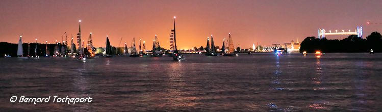 La Parade des Héros sur la Garonne - Skippers Solitaire du Figaro