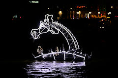 Bordeaux les Feux du Dragon spectacle pyrotechnique Groupe F | Photo Bernard Tocheport