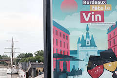 Voilier Marité et Bordeaux Fête le Vin 2021 | Photo Bernard Tocheport