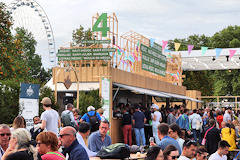 Pavillon des vins du Médoc à Bordeaux Fête le Vin 2022 | Photo Bernard Tocheport