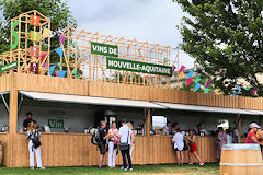 Pavillon des vins de Nouvelle Aquitaine Bordeaux Fête le Vin 2022 | Photo Bernard Tocheport