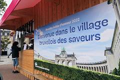 Village Bruxellois à Bordeaux Fête le Vin 2022 | Photo Bernard Tocheport