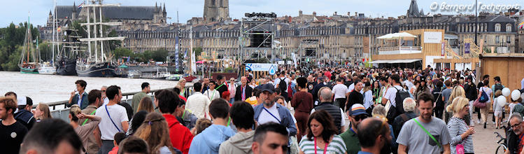 Ambiance Bordeaux Fête le vin 2022 | Photo Bernard Tocheport