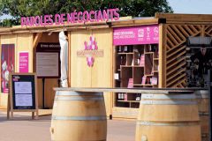 Pavillon Paroles de Négociants à Bordeaux Fête le Vin 2023 | Photo Bernard Tocheport