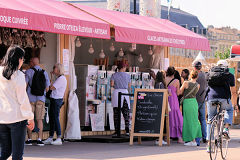 Pavillons gourmandises Bordeaux Fête le Vin 2023 | Photo Bernard Tocheport