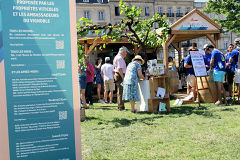 Pavillon Une Journée dans le Vignoble à Bordeaux Fête le Vin 2023 | Photo Bernard Tocheport