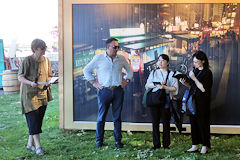 Présentation fe la ville jumelle de Fukuoka à Bordeaux Fête le Vin 2025 | Photo Bernard Tocheport